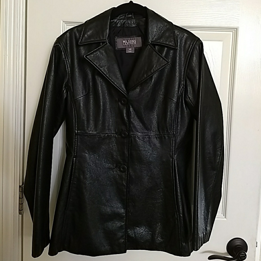 Wilsons Leather Jacket- XS